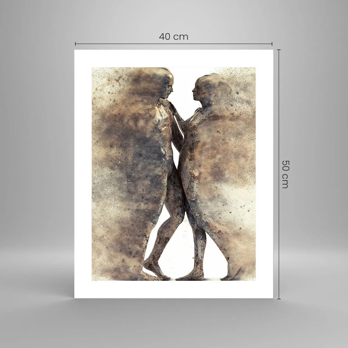 Poster - Sie erhoben sich aus dem Staub, um zu lieben - 40x50 cm