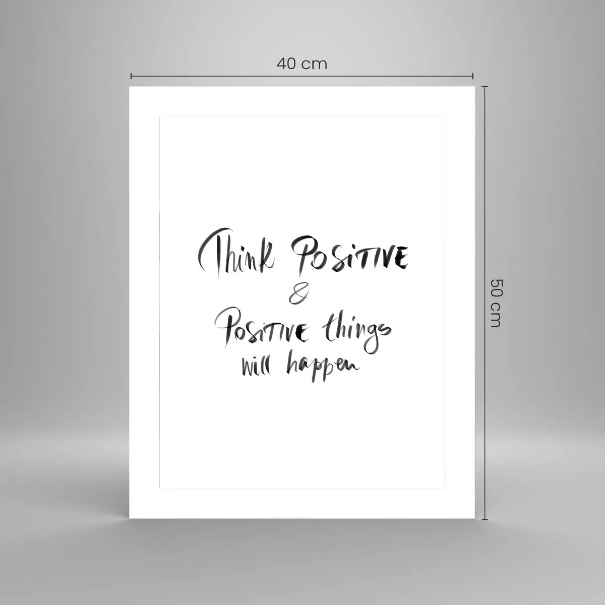 Poster - How to Live? - 40x50 cm