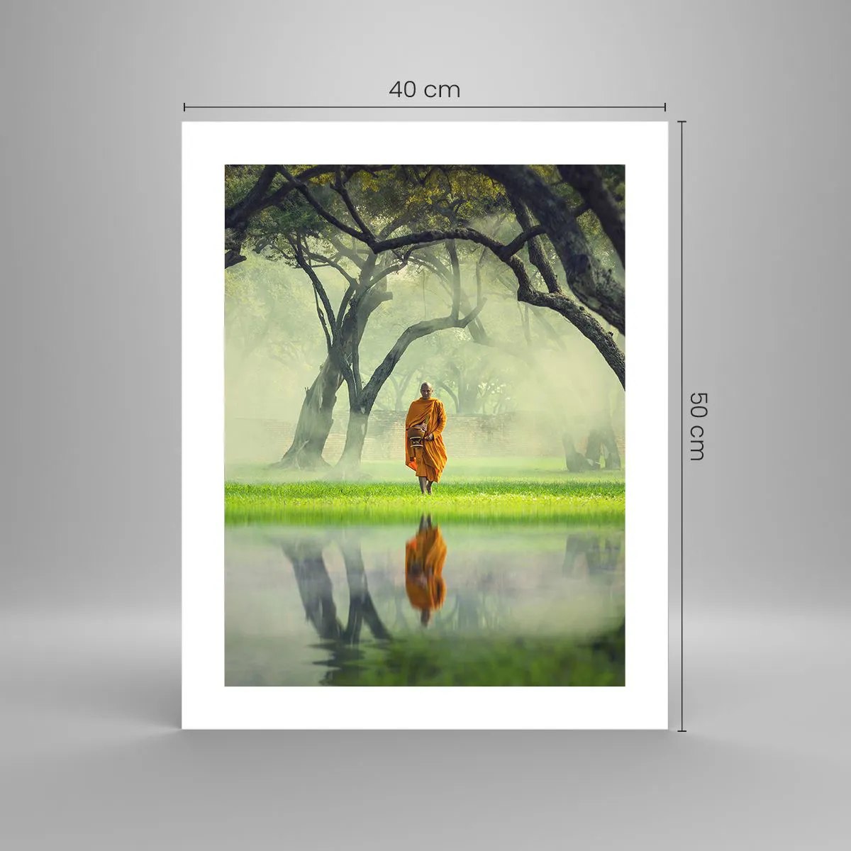 Poster - Auf dem Weg zur Erleuchtung - 40x50 cm