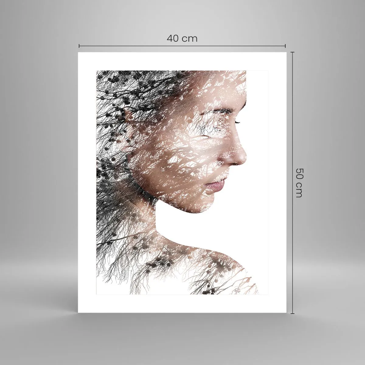 Poster - De geest van het bos - 40x50 cm