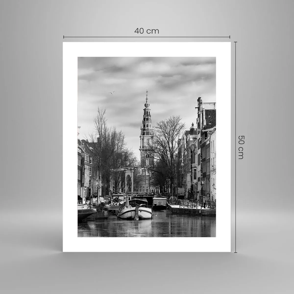 Poszter - Amszterdami hangulat - 40x50 cm