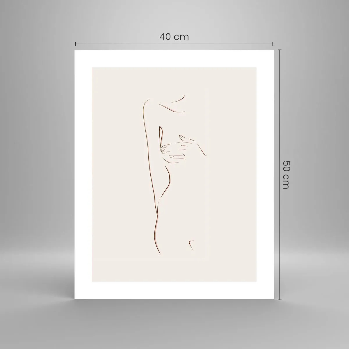 Plakát - Tvar touhy - 40x50 cm