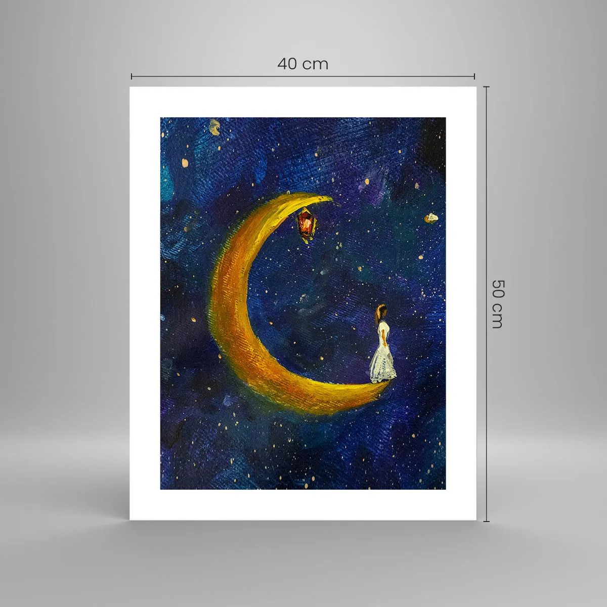 Póster - La llamada de la Luna - 40x50 cm