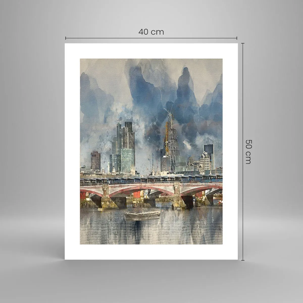 Plakat - Londyn w całej okazałości - 40x50 cm