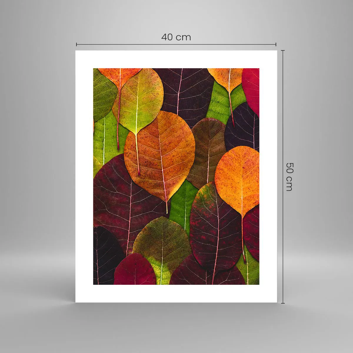 Affiche - Poster - Mozaique printannière - 40x50 cm