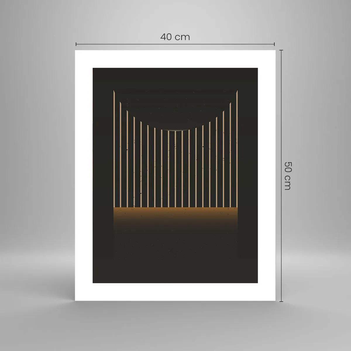 Poster - Explorați întunericul - 40x50 cm