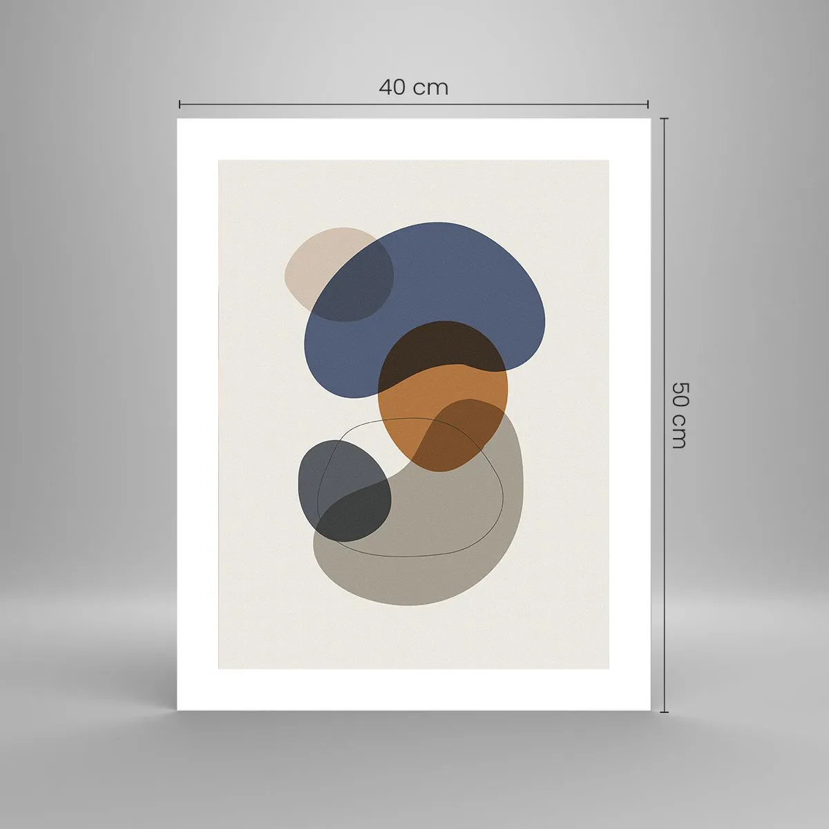 Poster - Drops of Colours - 40x50 cm