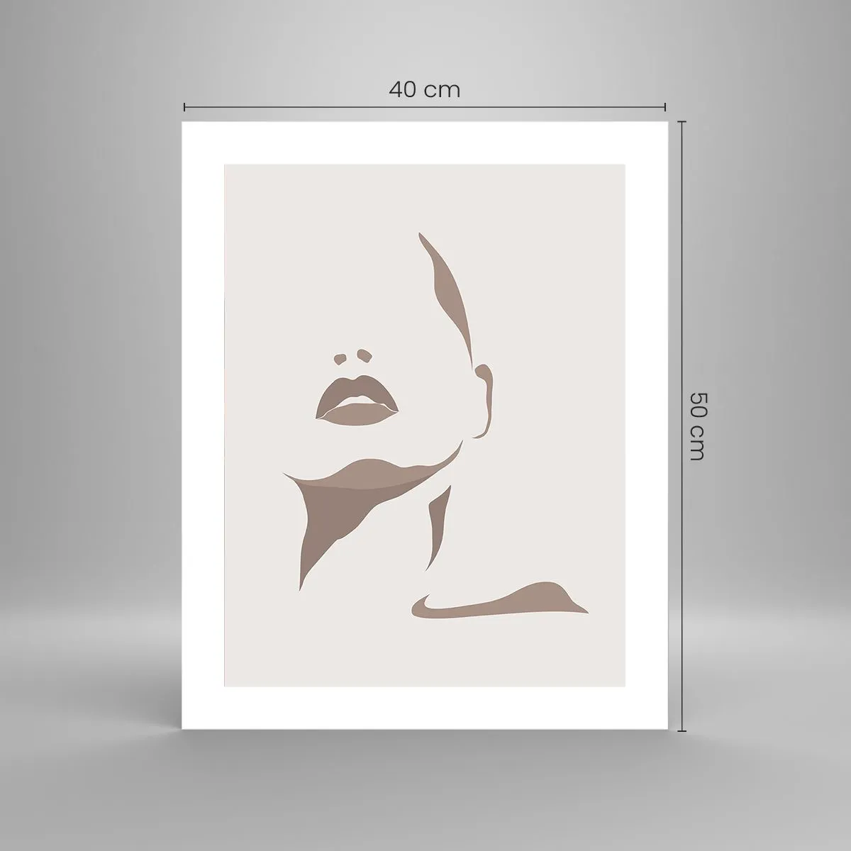 Poster - Created with Light and Shadow - 40x50 cm