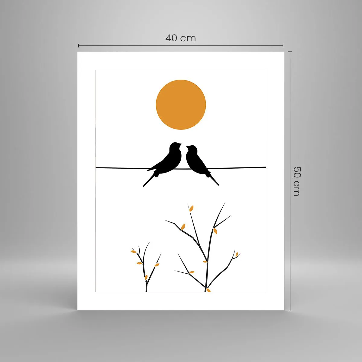 Poster - Abend der Nachtigallen - 40x50 cm