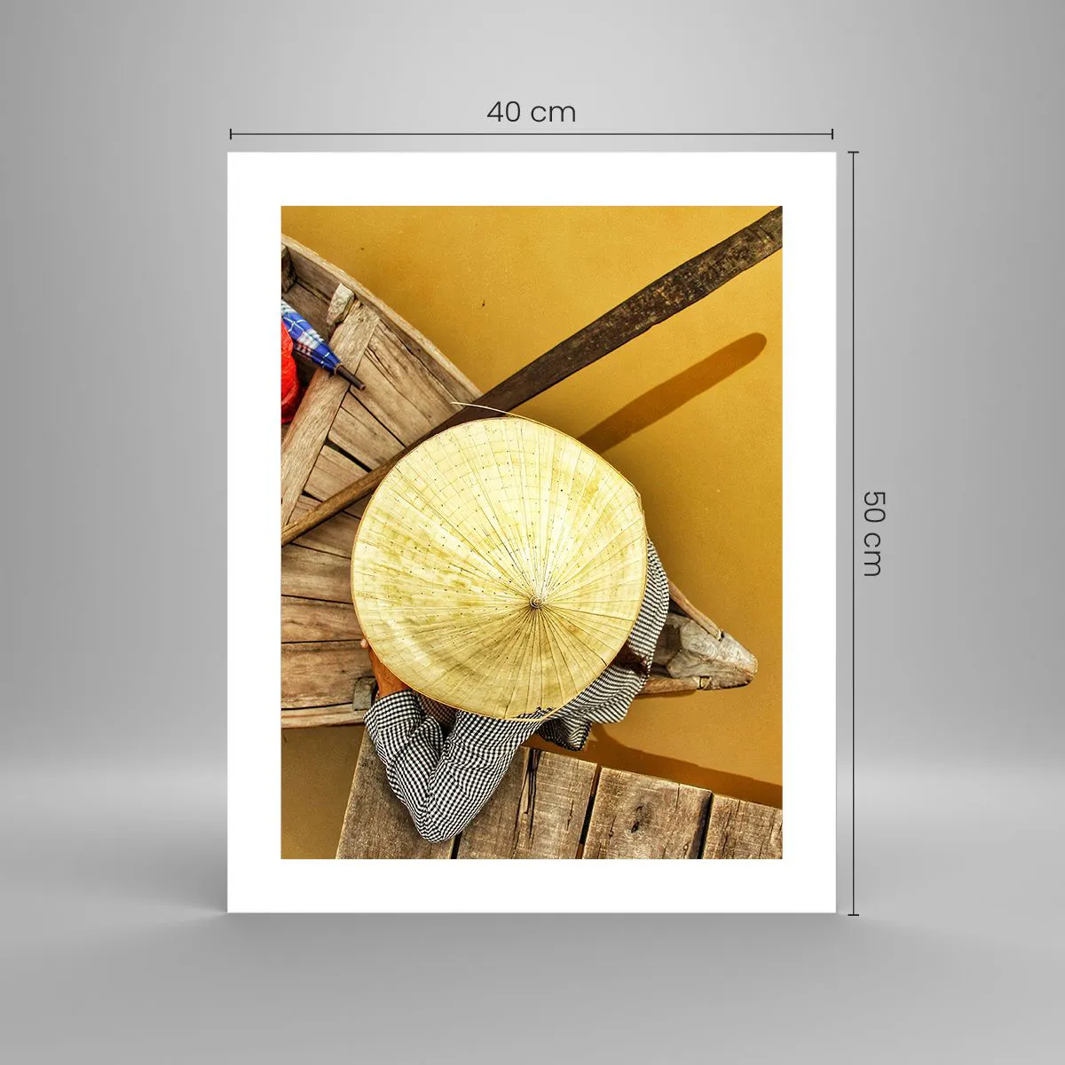 Poster - Het leven op de Gele Rivier - 40x50 cm