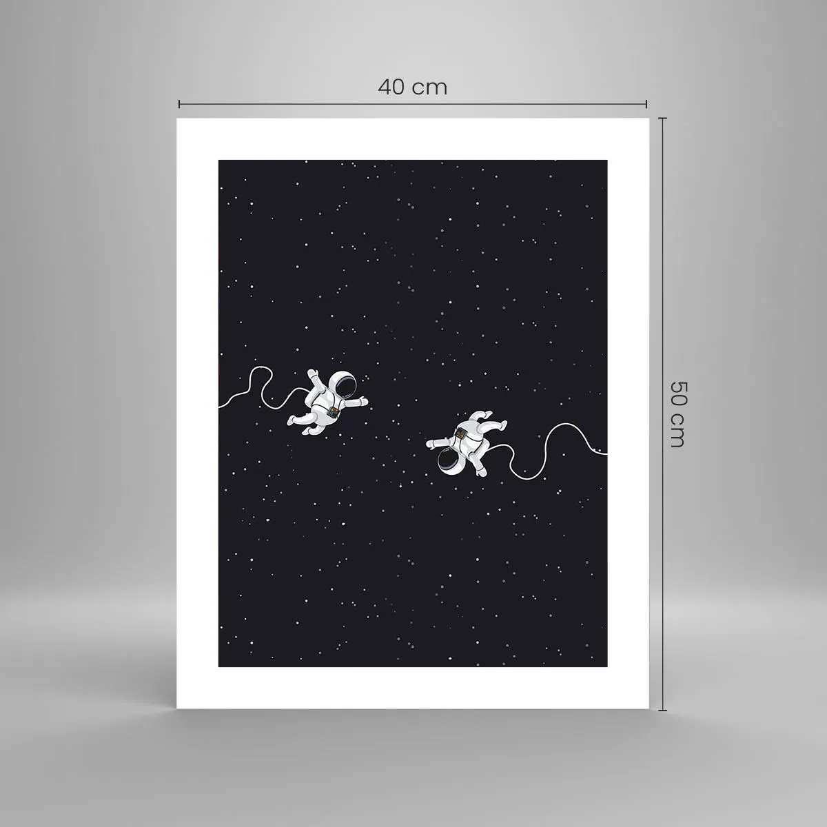 Plagát - Kozmický tanec - 40x50 cm