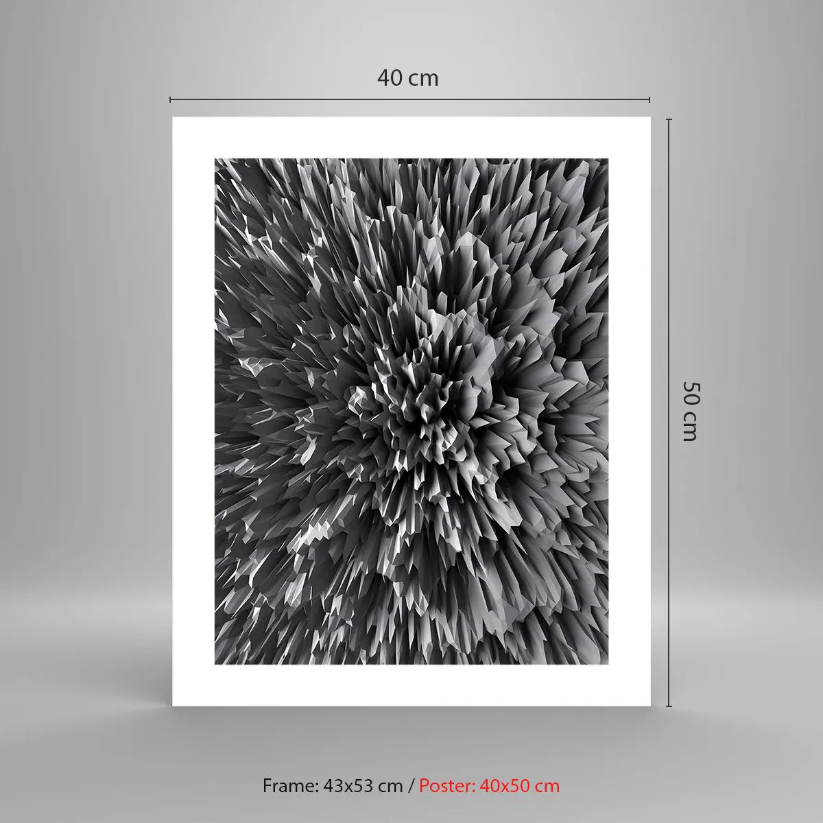 Plakat - Już ostrzej się nie da - 40x50 cm