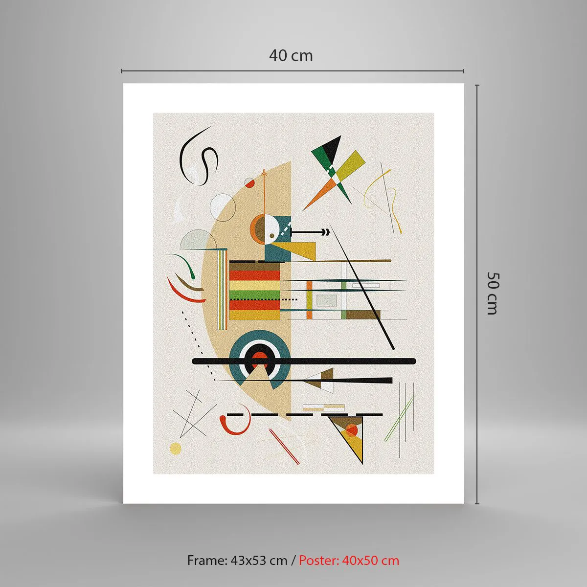 Affisch - Så världen skrattar - 40x50 cm