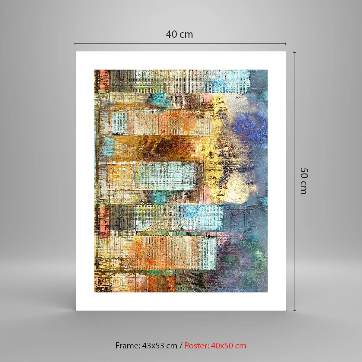 Póster - Metrópolis soleada - 40x50 cm