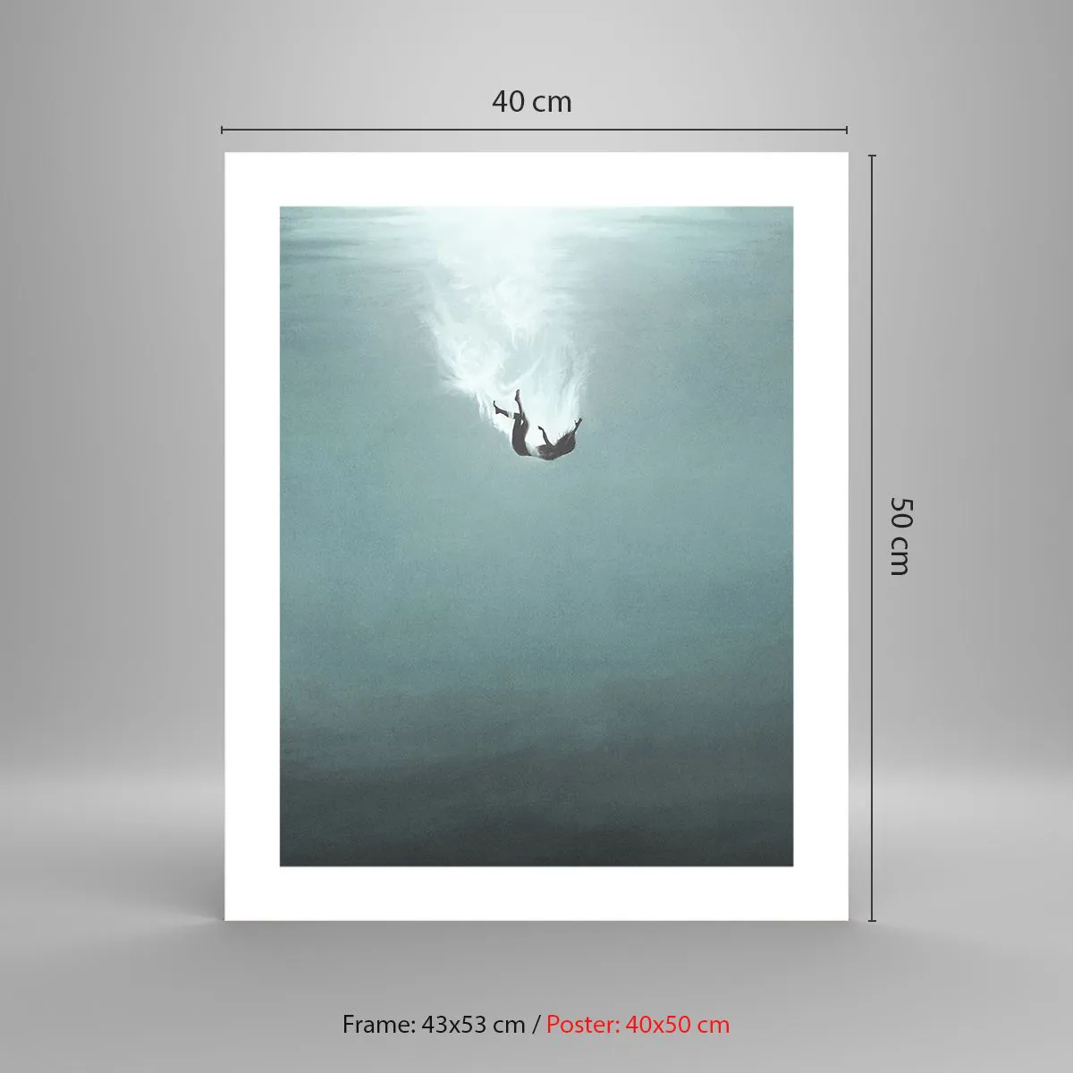 Poszter - Az óceán ölelésében - 40x50 cm