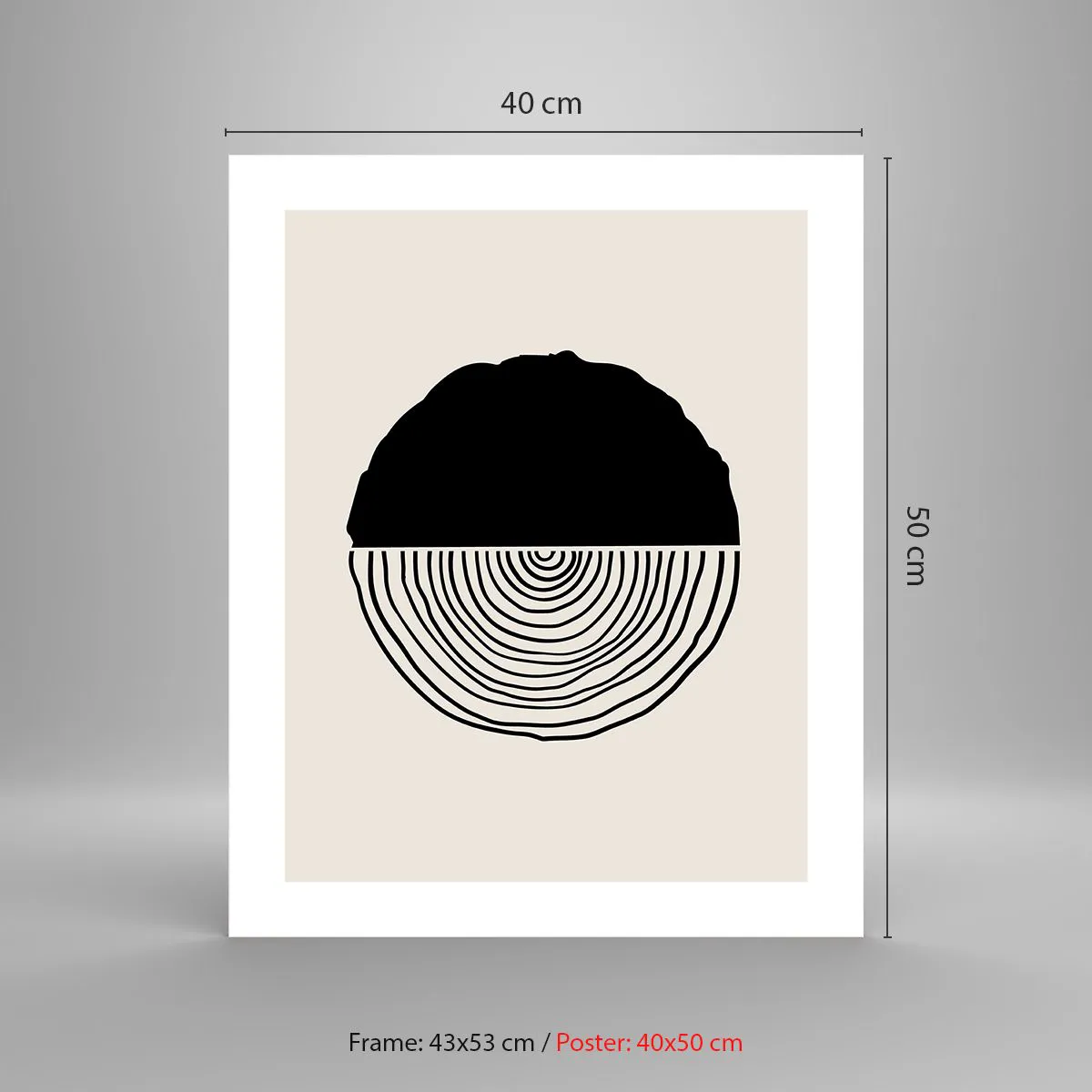 Poster - A metà - 40x50 cm