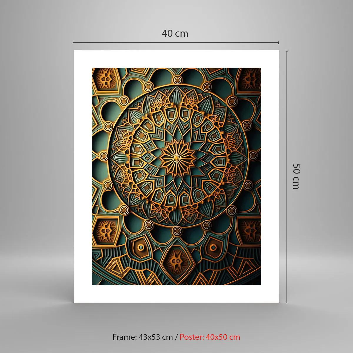 Affisch - I ett arabiskt klimat - 40x50 cm