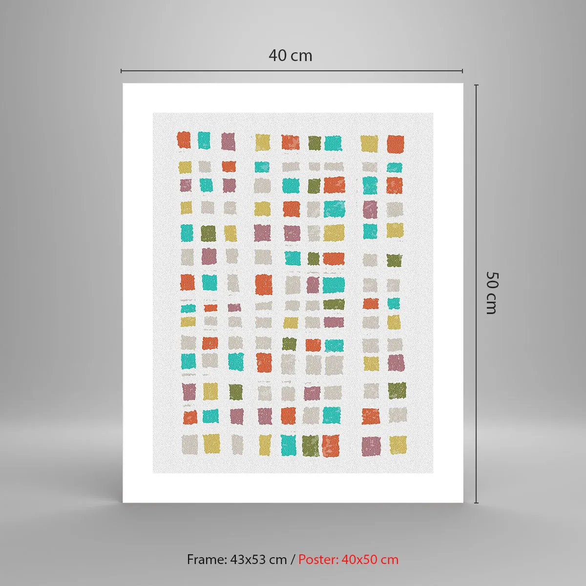 Plakat - Nieznana gra - 40x50 cm