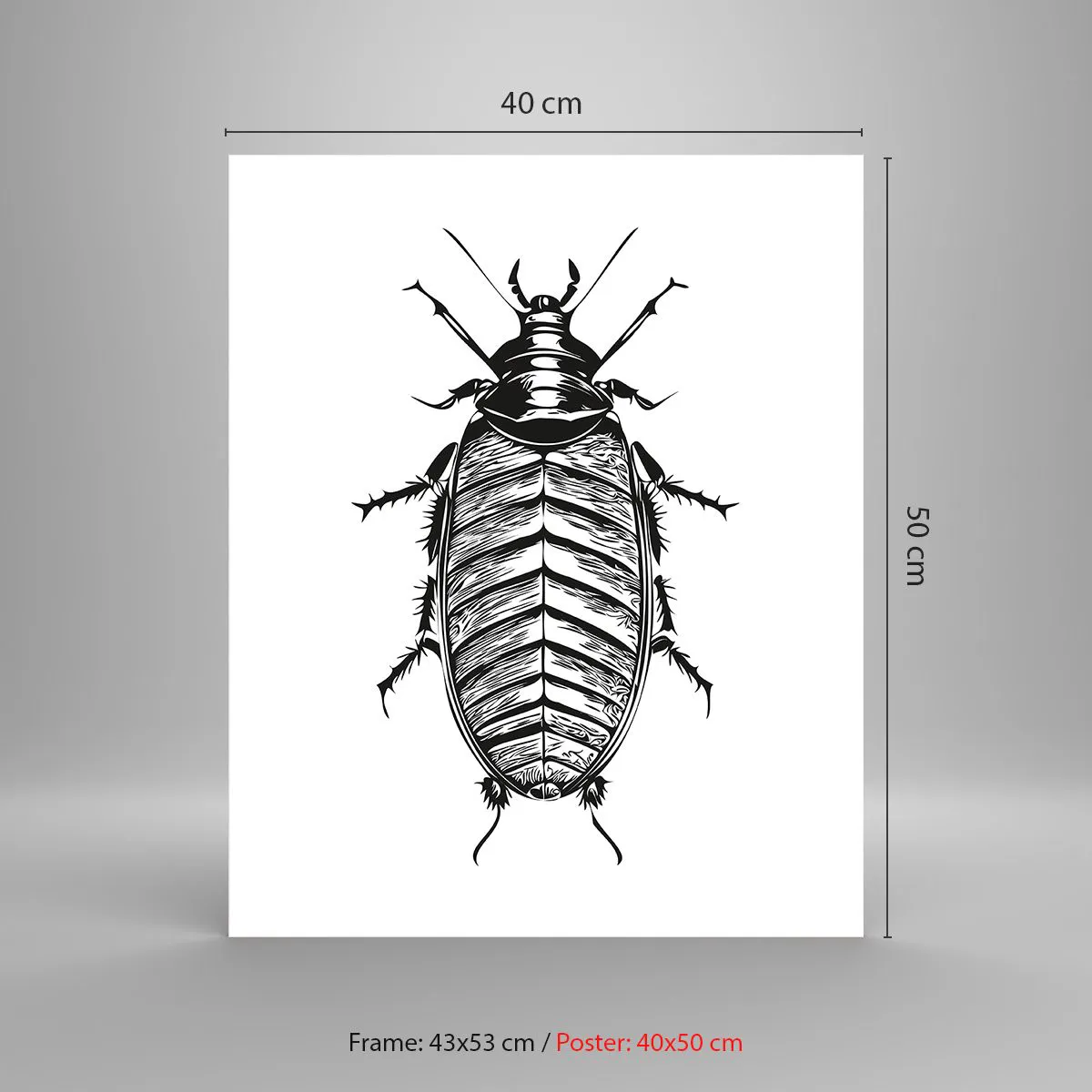 Poster - Wat een exemplaar! - 40x50 cm