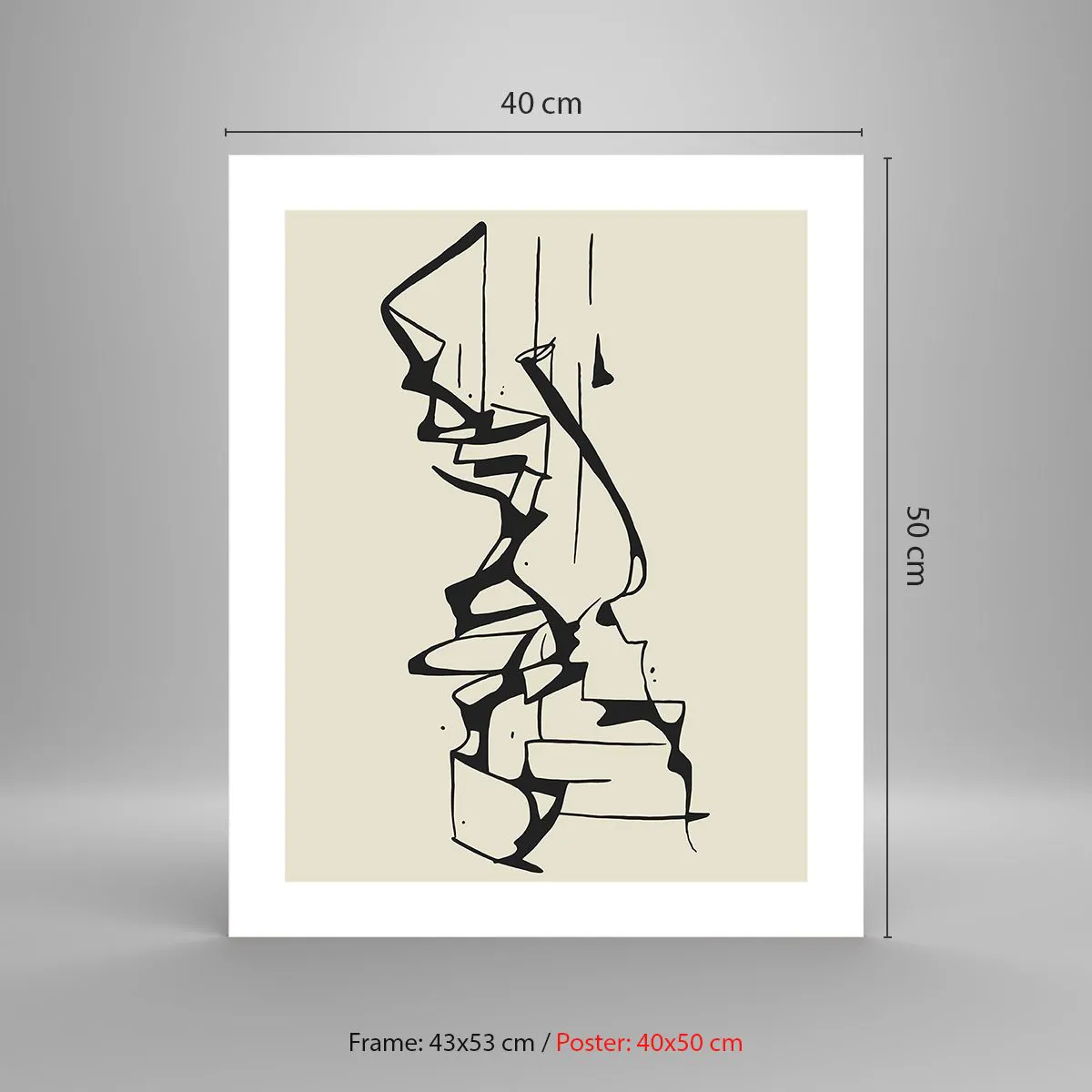 Poszter - Lehet egy táj - 40x50 cm