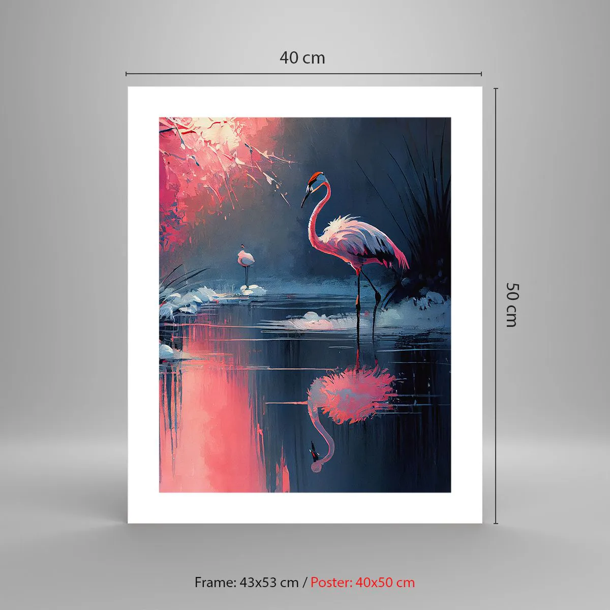 Plakat - Ptasie ustronie - 40x50 cm