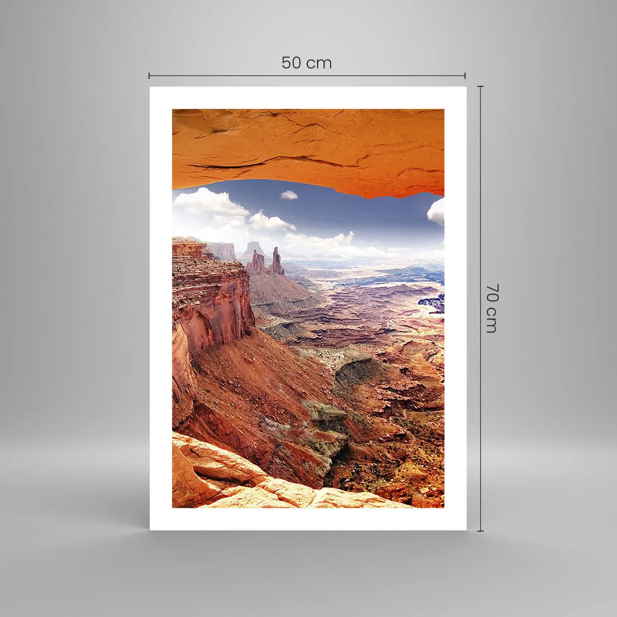 Poszter - Maga a természet faragta - 50x70 cm