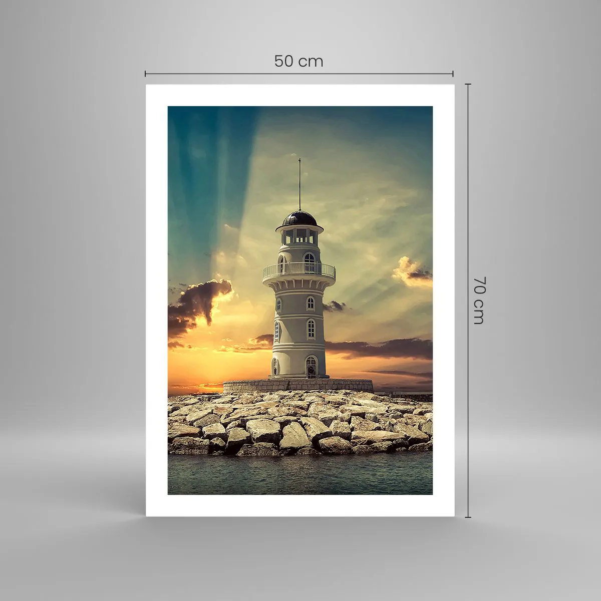 Poster - Light, Hope, Beauty - 50x70 cm