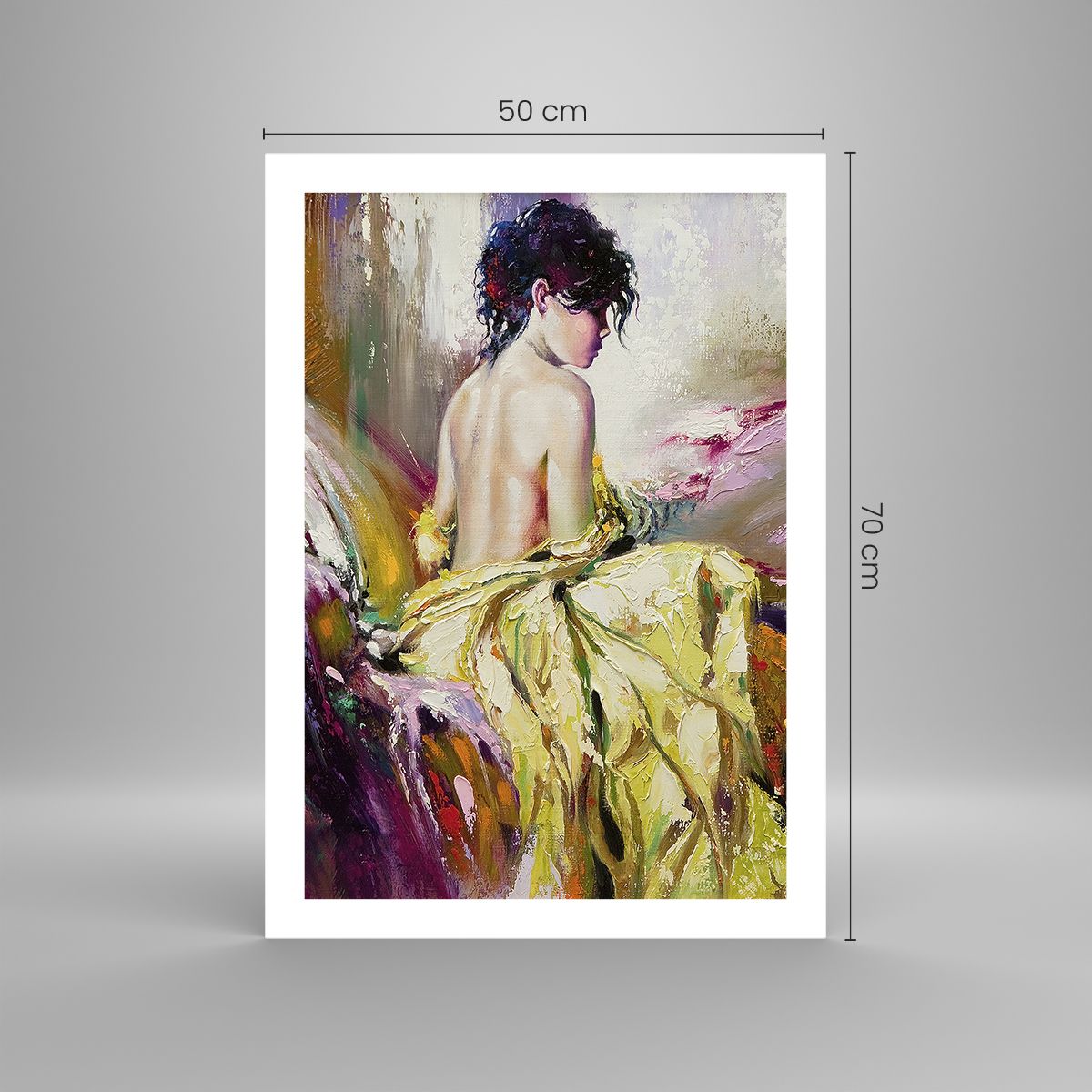 Poster senza cornice 50x70 cm - Tra la bocca e il bordo della coppa - Arttor  - Decorazioni da parete moderne e originali, per il salotto e la camera da  letto