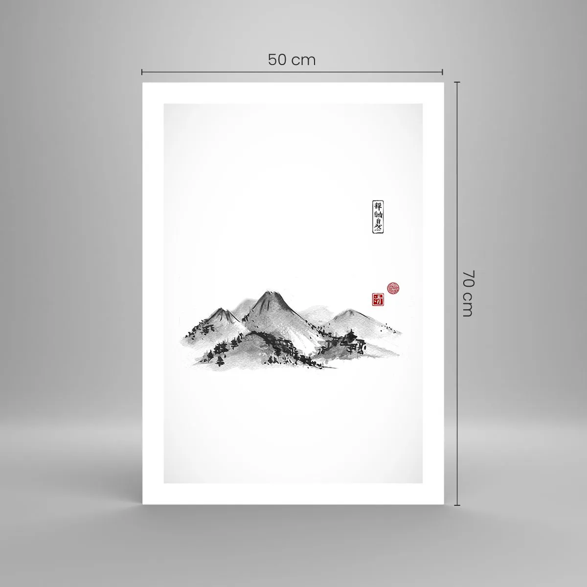 Plakát - Za hranicí vzdálenosti - 50x70 cm