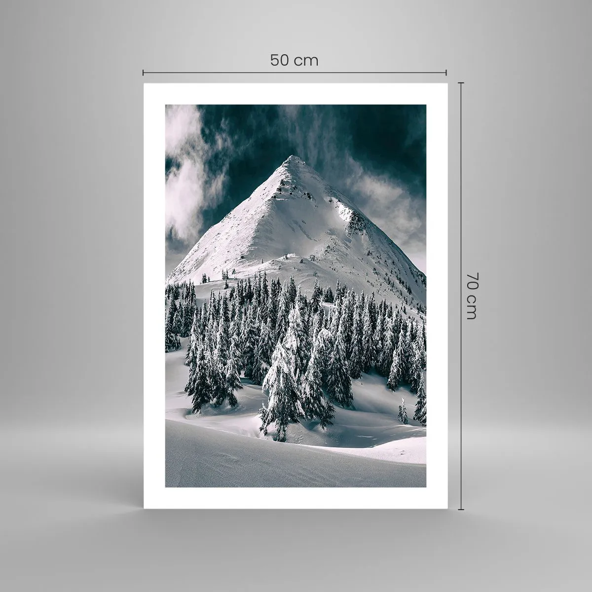 Poszter - A hó és a jég országa - 50x70 cm