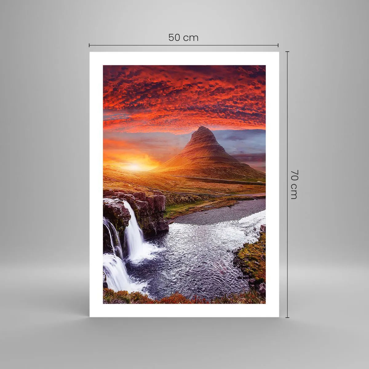 Plagát - Pohľad na Stredozem - 50x70 cm