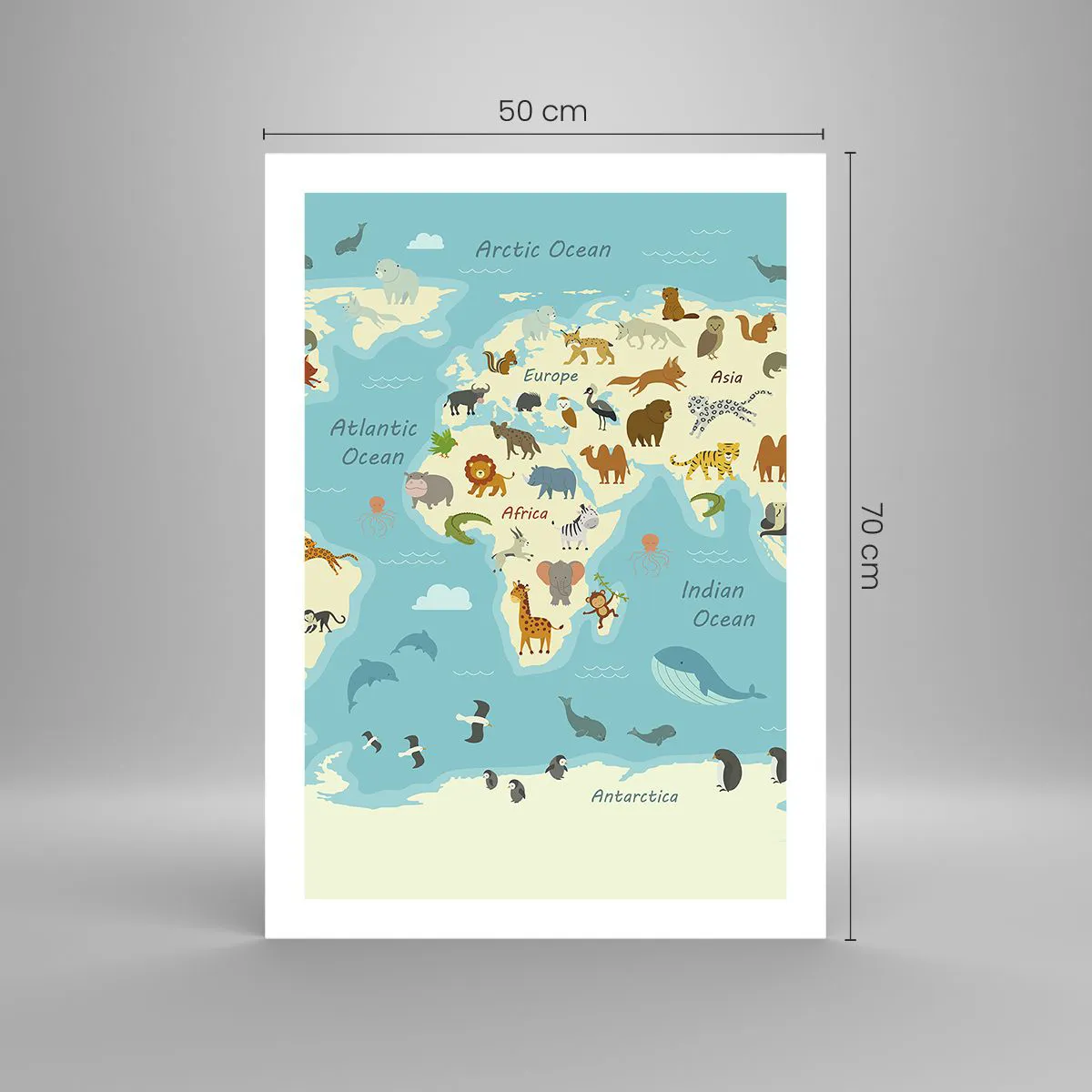 Plakat - Gode naboer - 50x70 cm