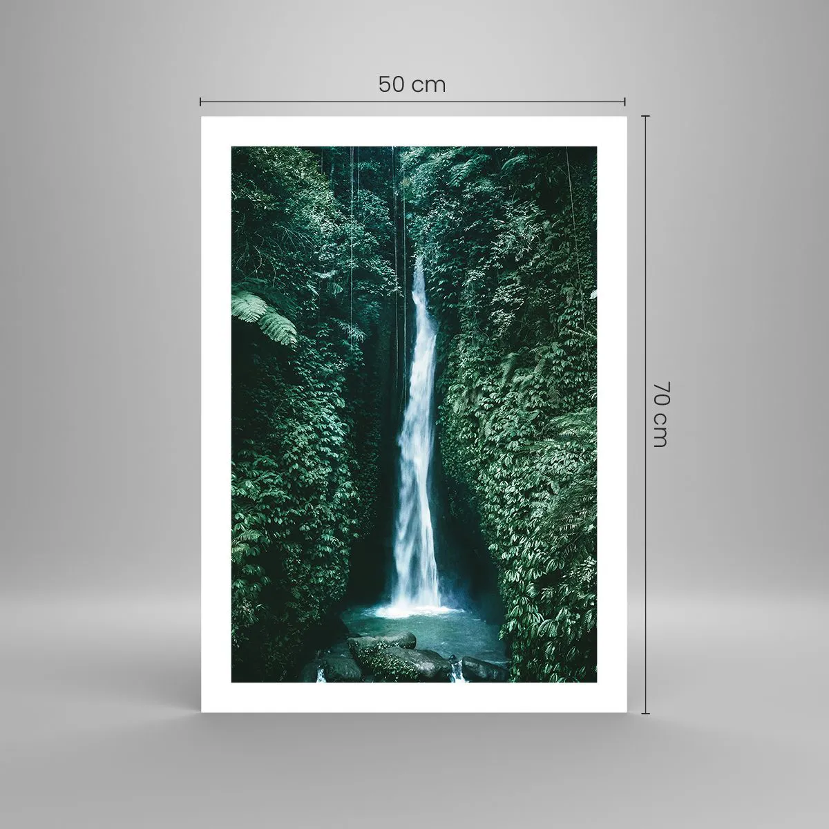 Poszter - Trópusi gyógyforrás - 50x70 cm