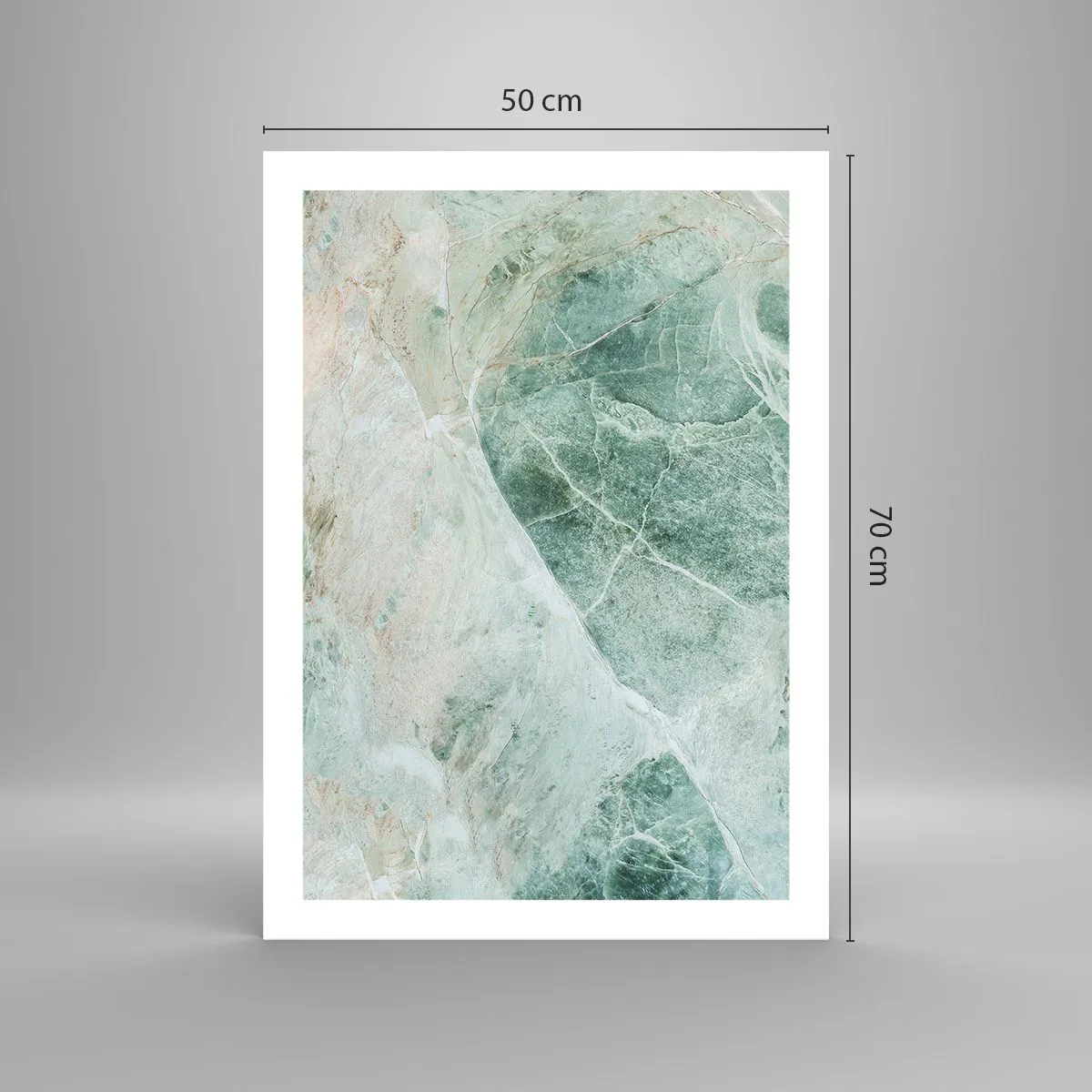 Poster - Noble Coolness of a Stone - 50x70 cm