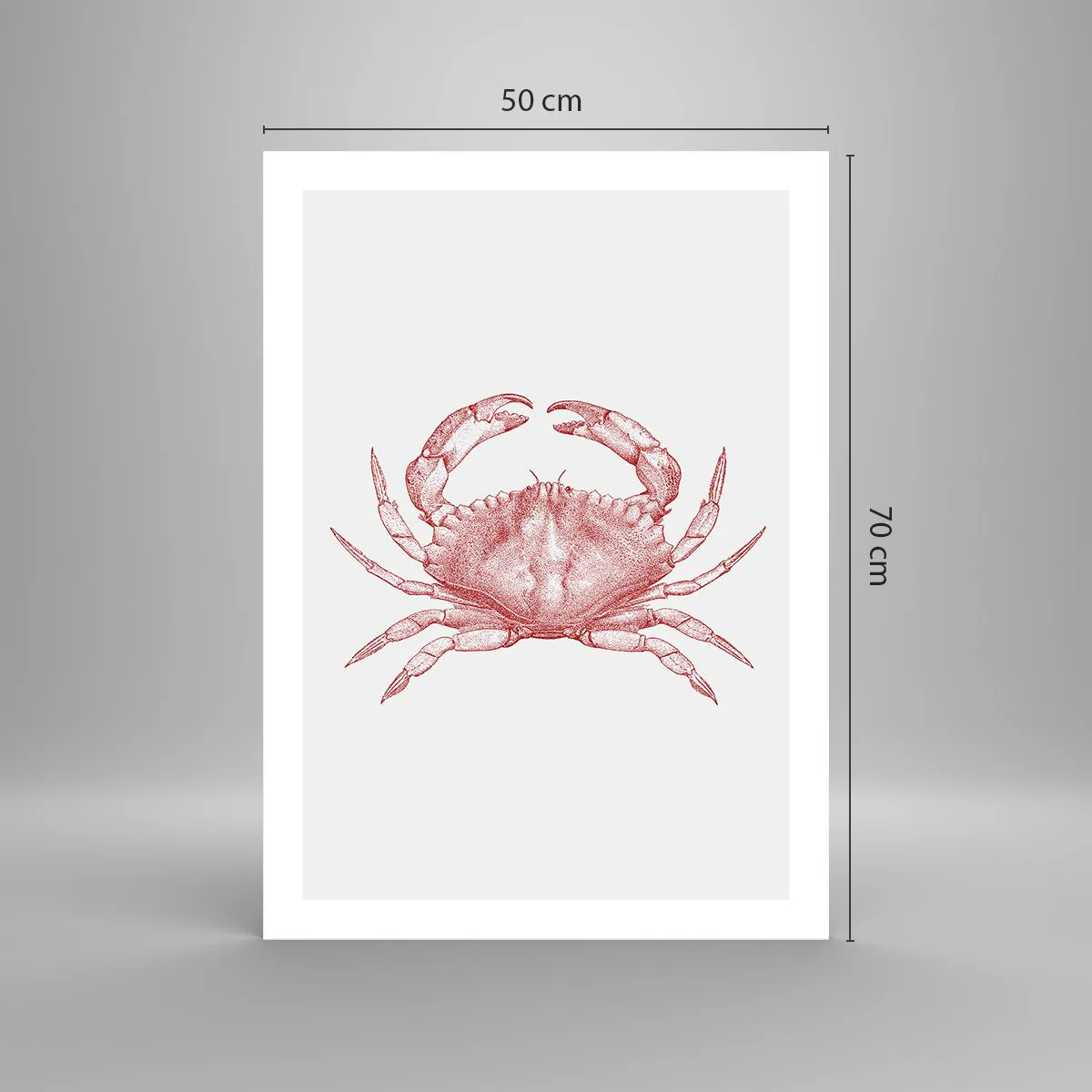 Poster - Crab Like No Other - 50x70 cm