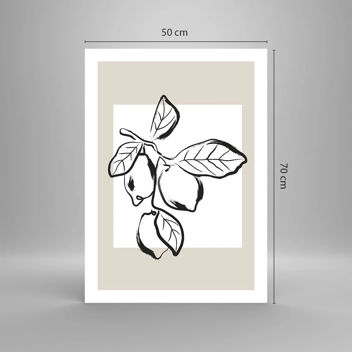 Poster - Unde se coace lămâia... - 50x70 cm