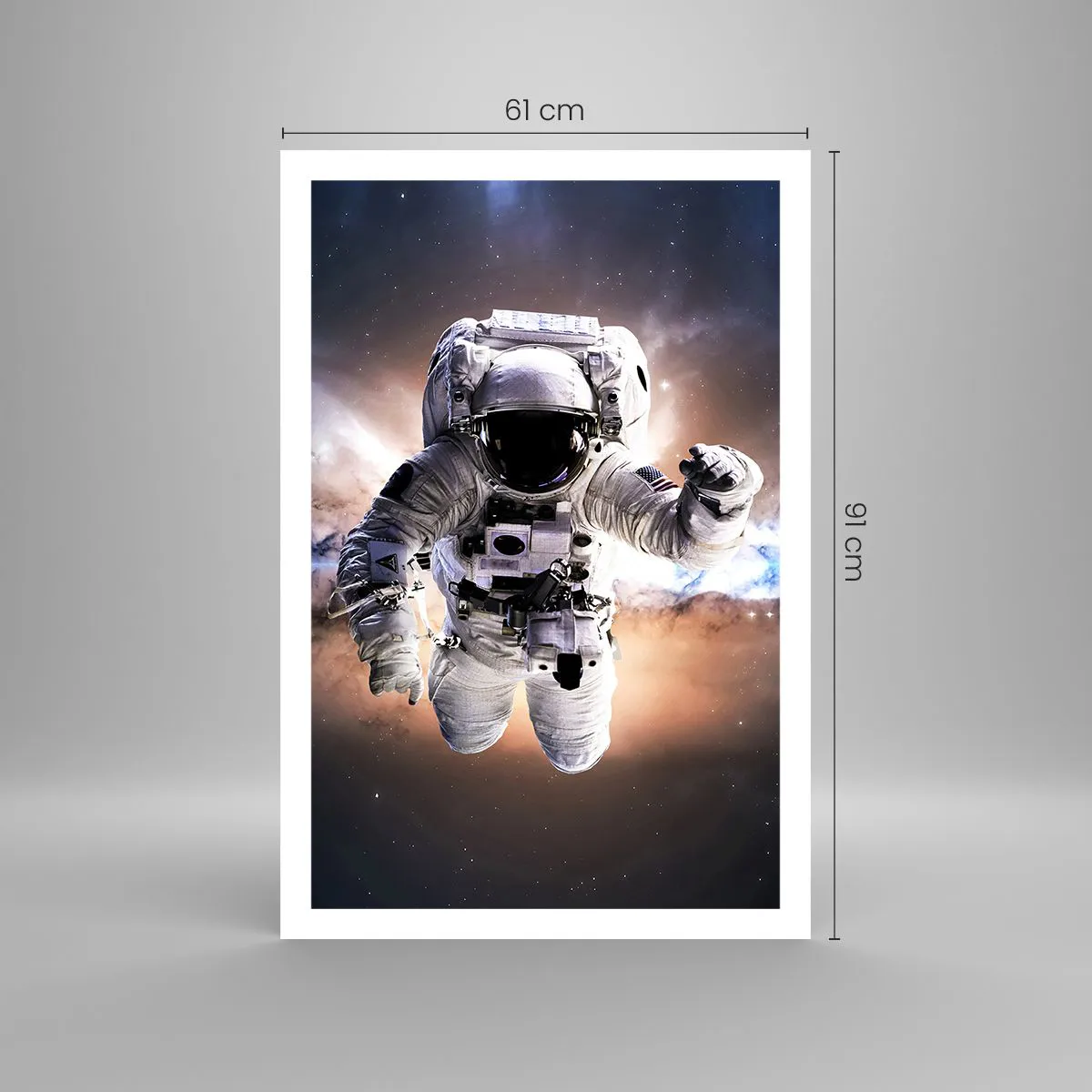 Poszter - Üdvözlet az űrből - 61x91 cm