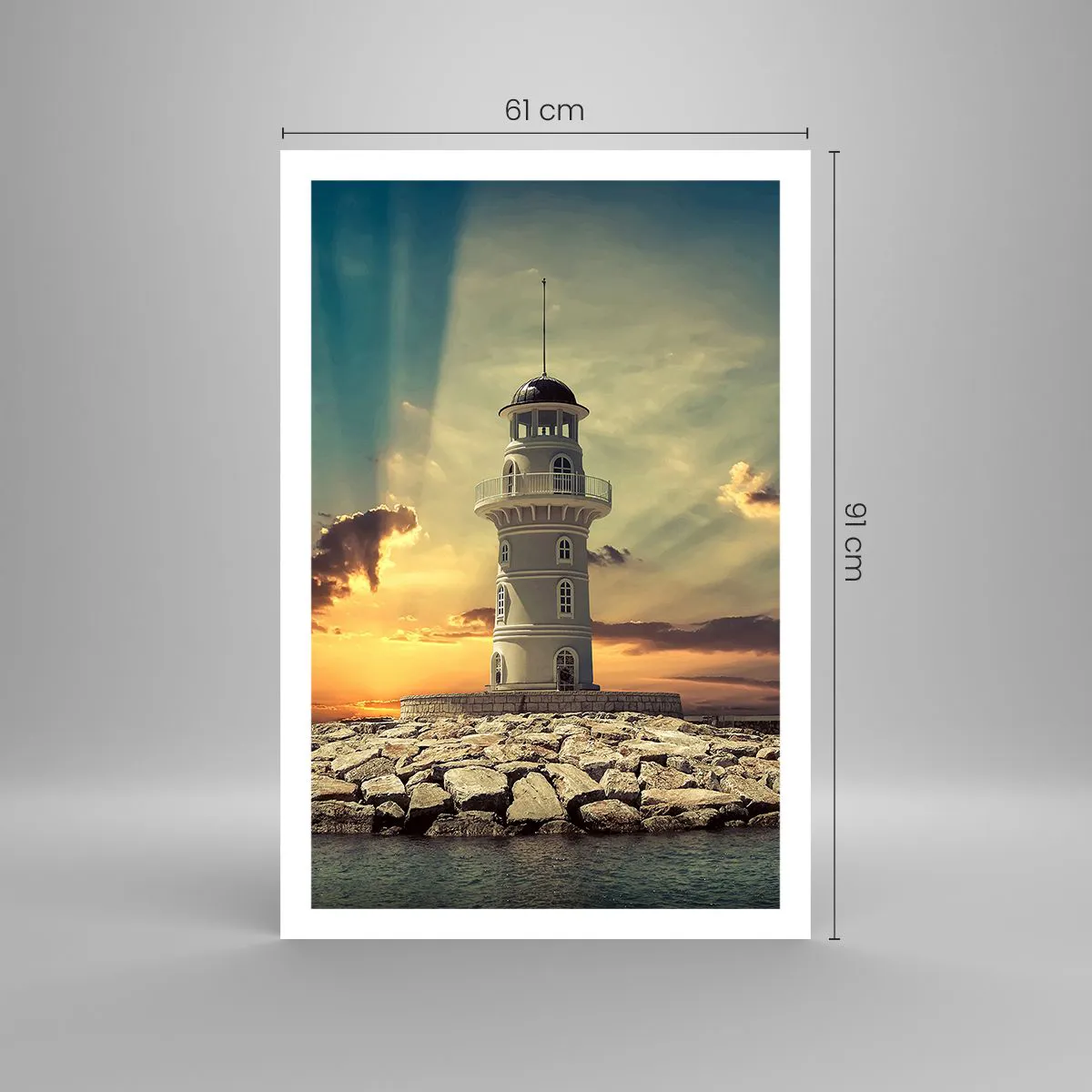 Poster - Light, Hope, Beauty - 61x91 cm