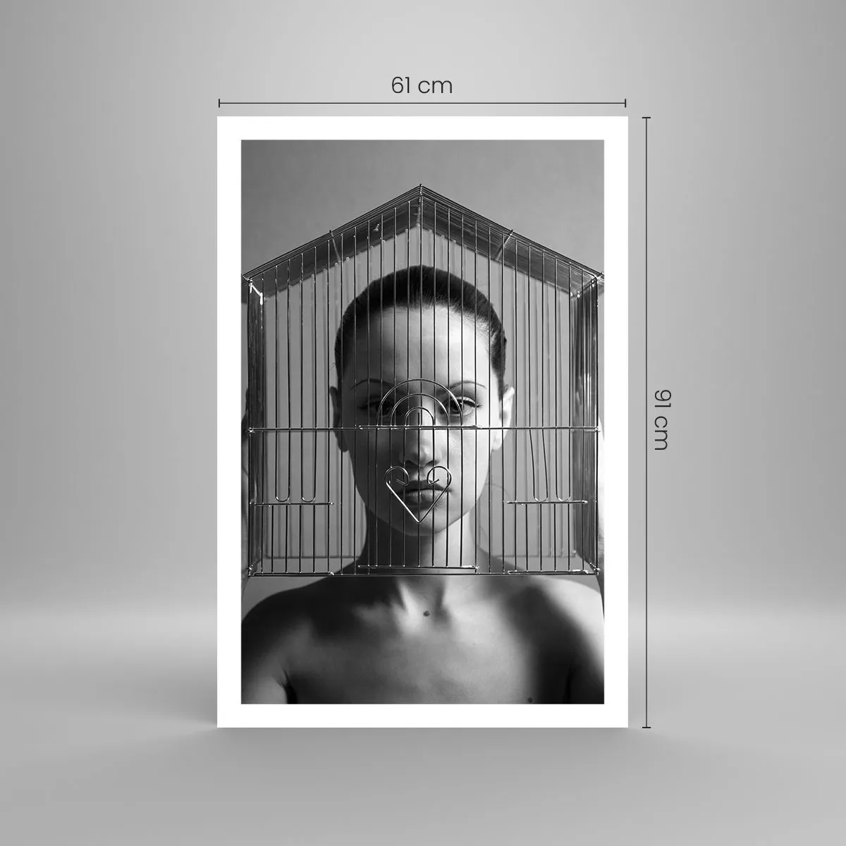 Plagát - Tak trochu surrealistický portrét - 61x91 cm