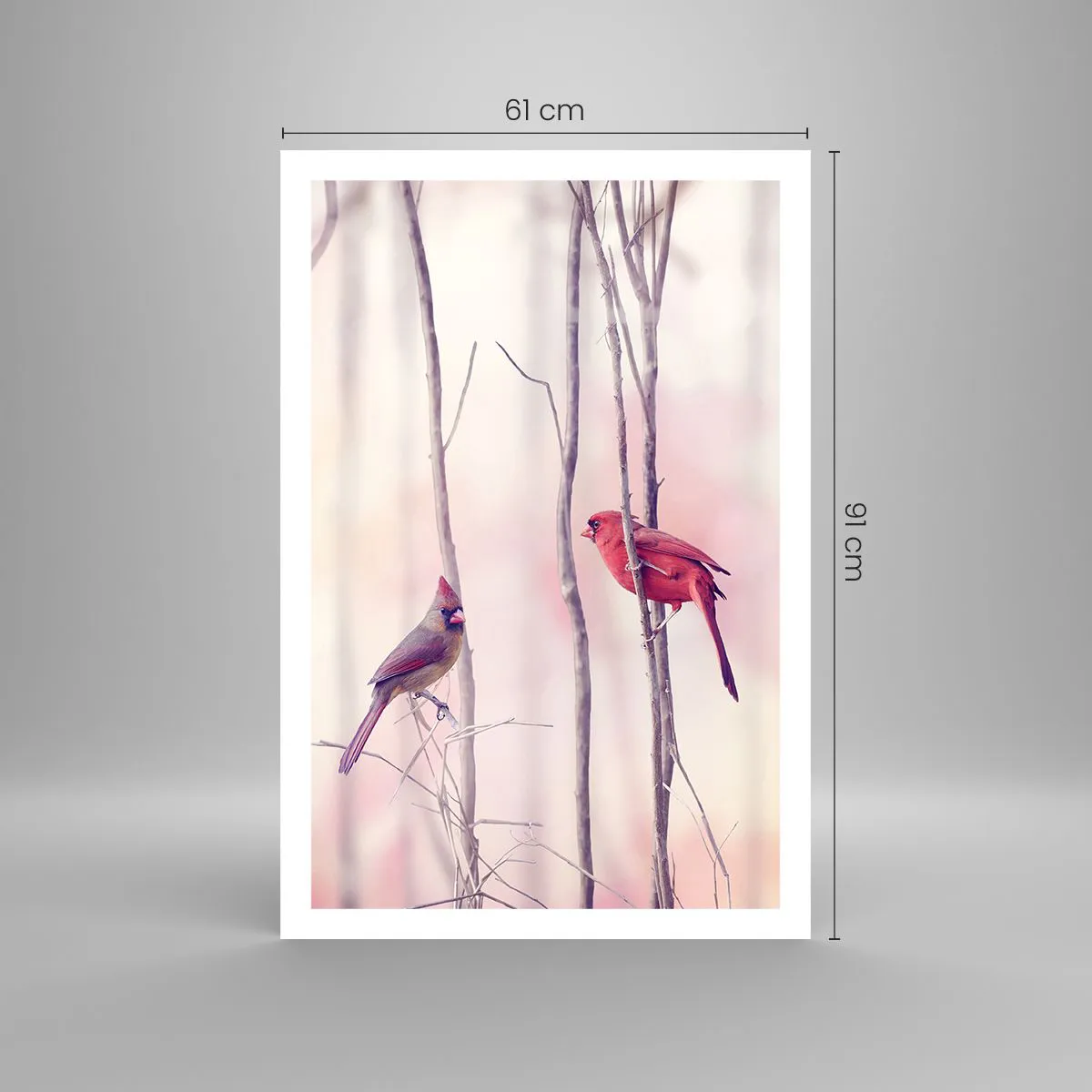 Plakat - Fortællingen om den lyserøde skov - 61x91 cm