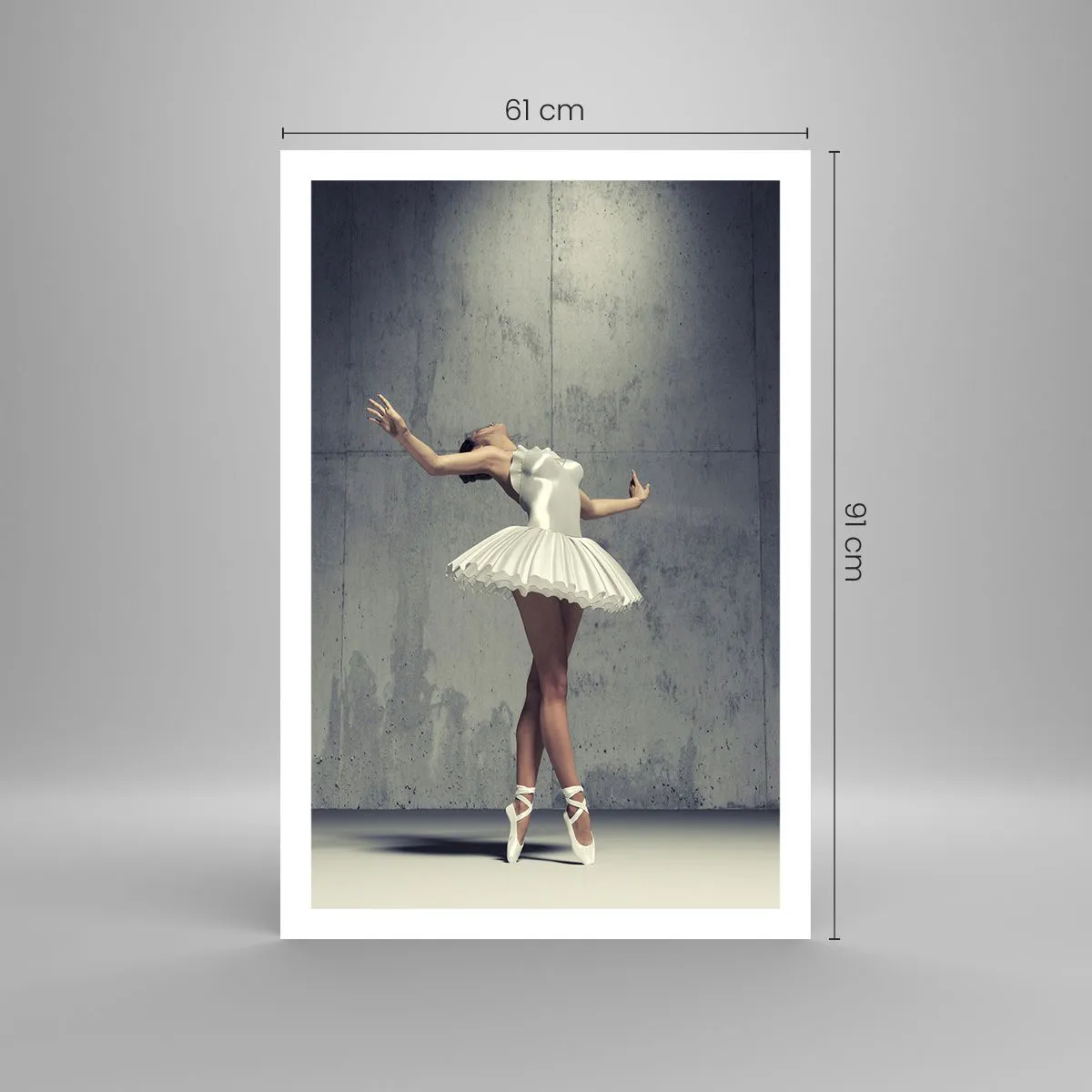 Plakat - Lekko jak ptak - 61x91 cm