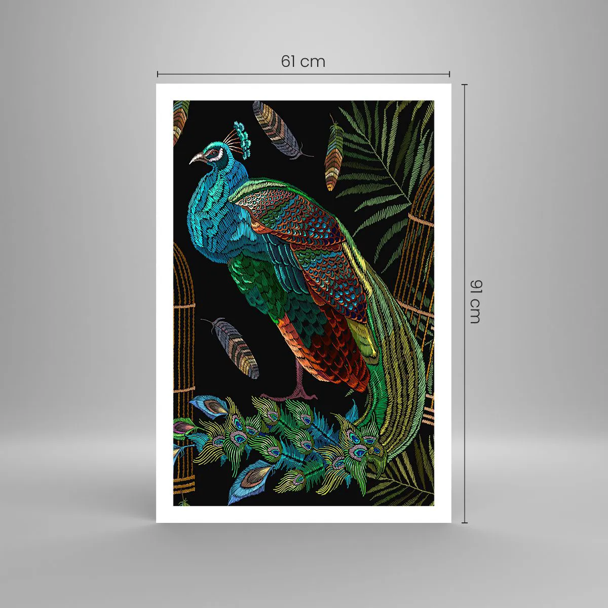 Affisch - I kungliga kläder - 61x91 cm