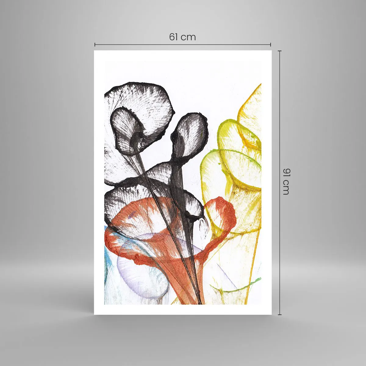 Plagát - Kvety s dušou - 61x91 cm