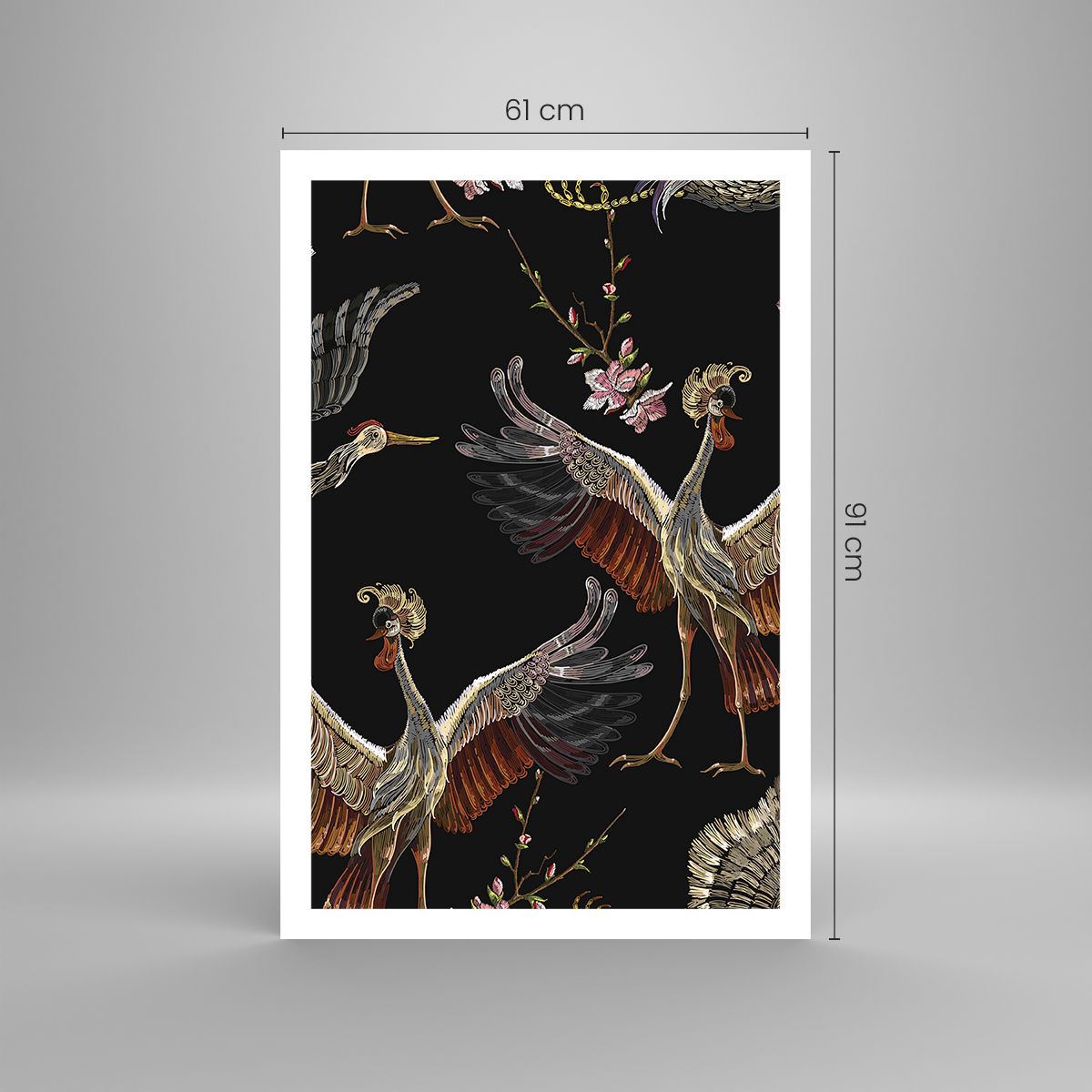 Poster senza cornice 61x91 cm - Uccello fantastico - Arttor - Decorazioni da  parete moderne e originali, per il salotto e la camera da letto