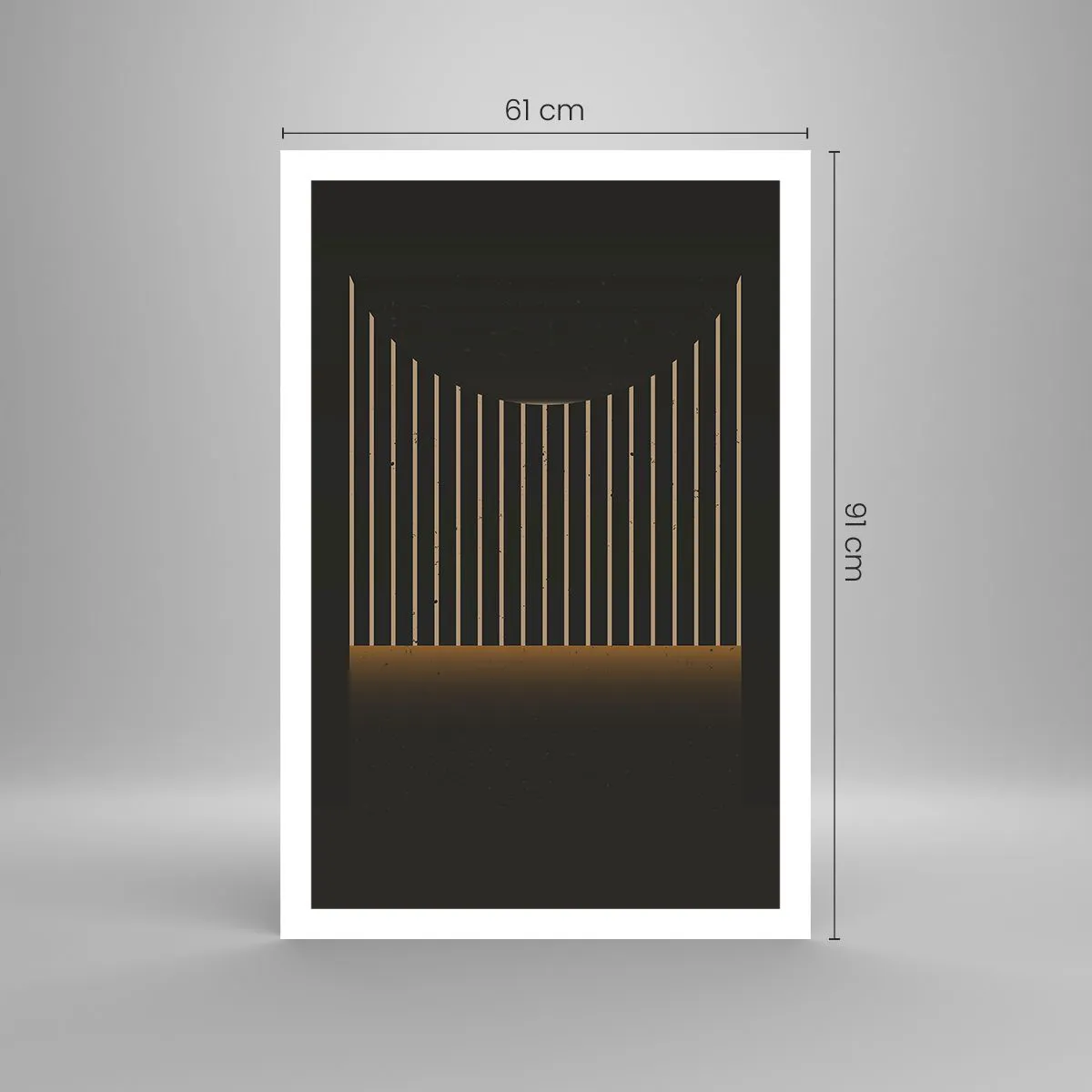 Affiche - Poster - Explorez les ténèbres - 61x91 cm