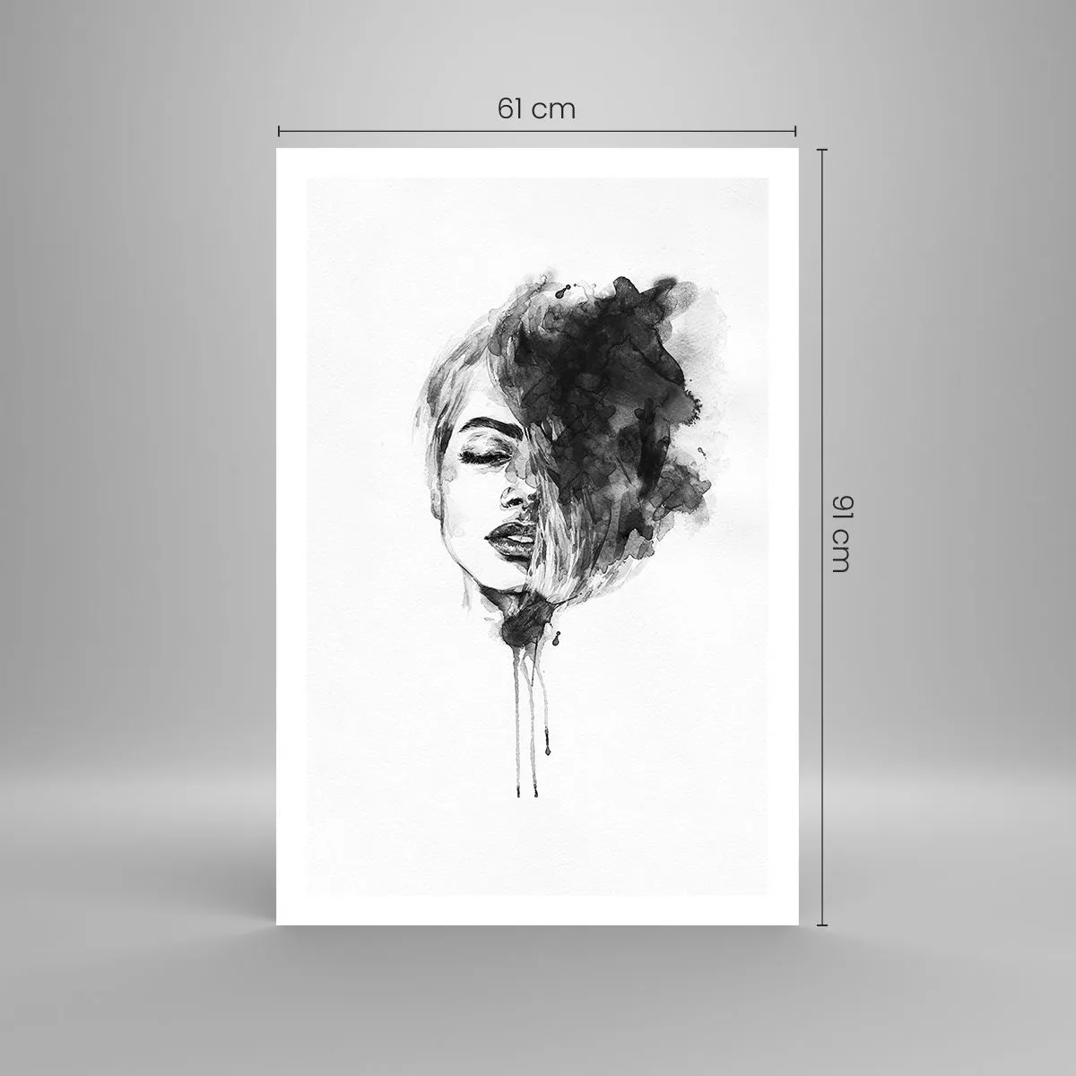 Poster - Wovon träumt das Mädchen - 61x91 cm