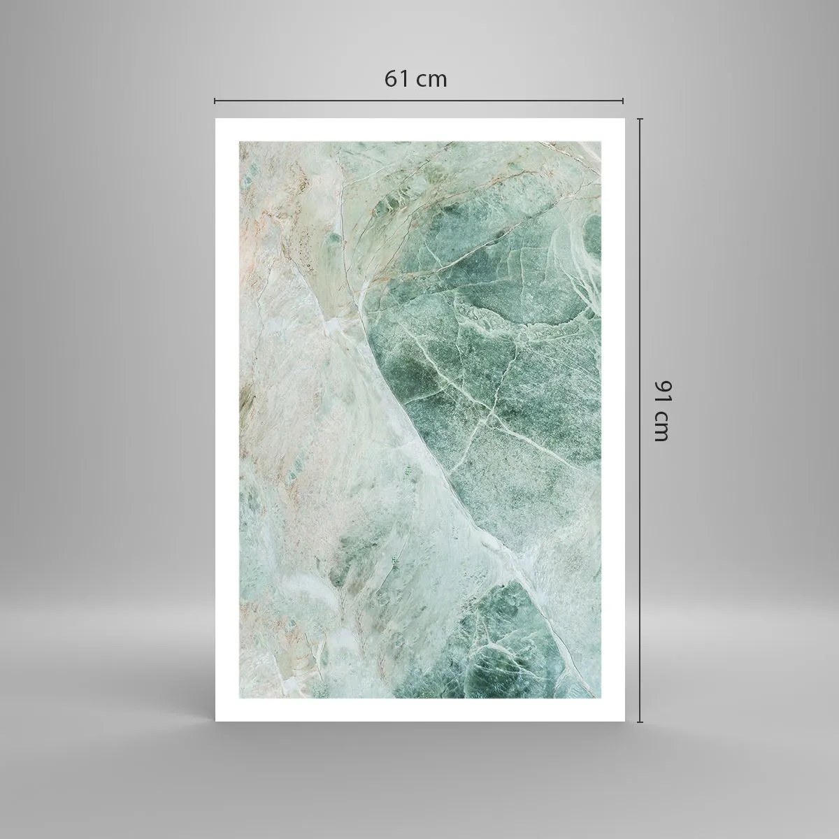 Poster - Noble Coolness of a Stone - 61x91 cm