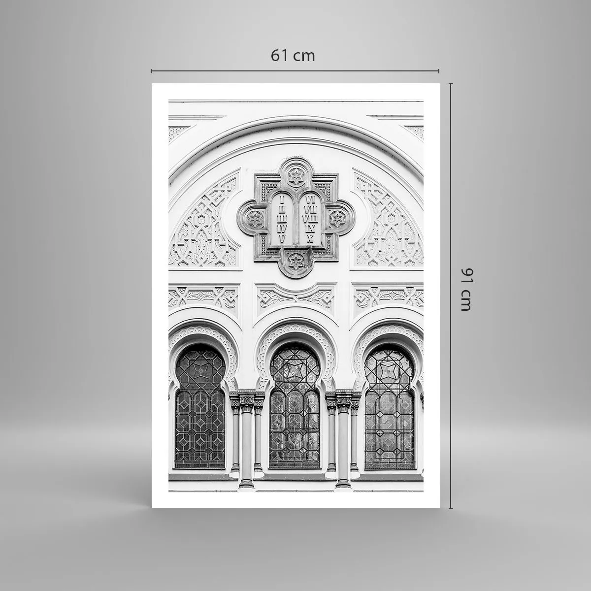 Affiche - Poster - À la frontière des cultures - 61x91 cm