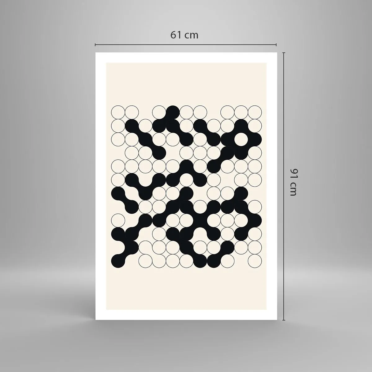 Affiche - Poster - Jeu chinois – variation - 61x91 cm