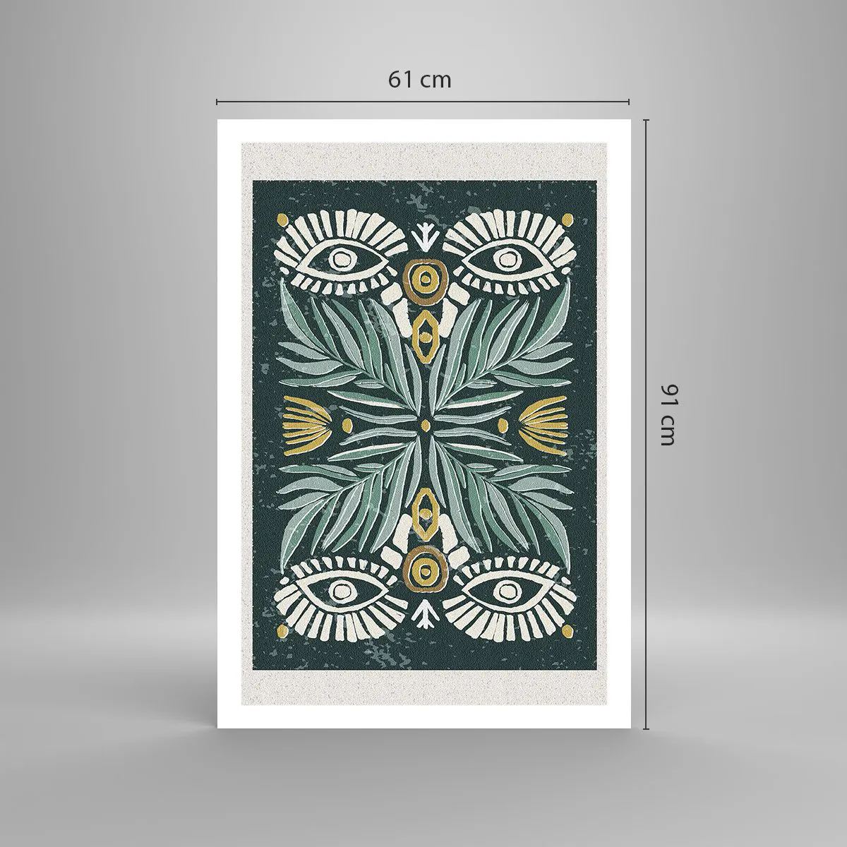 Póster - Como un recorte folclórico - 61x91 cm